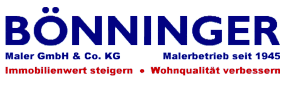 Maler Nordrhein-Westfalen: B&ouml;nninger Maler GmbH & Co. KG