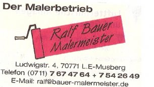 Maler Baden-Wuerttemberg: Ralf Bauer Malermeister