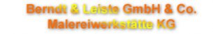 Maler Berlin: Berndt & Leiste GmbH & Co. Malereiwerkst&auml;tte KG